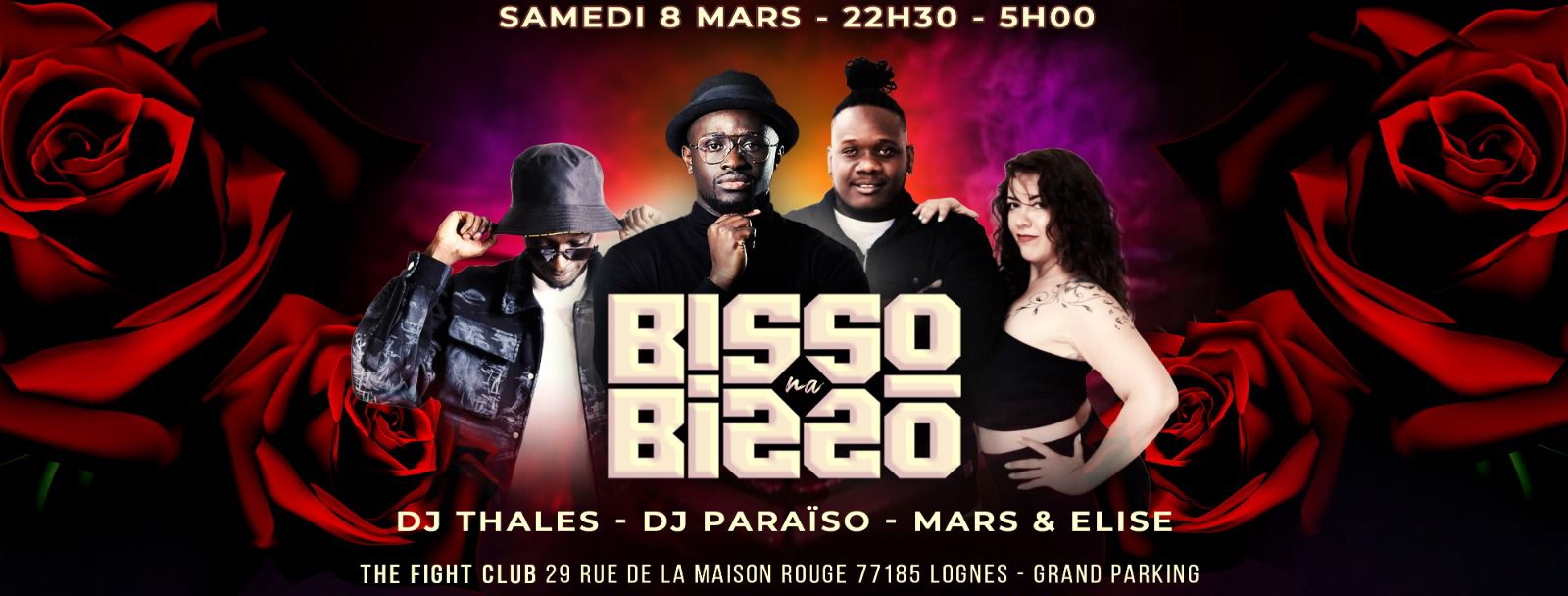 Bisso na Bisso- 8 MARS -DJPARAISO - DJTHALES - MARS&ELISE