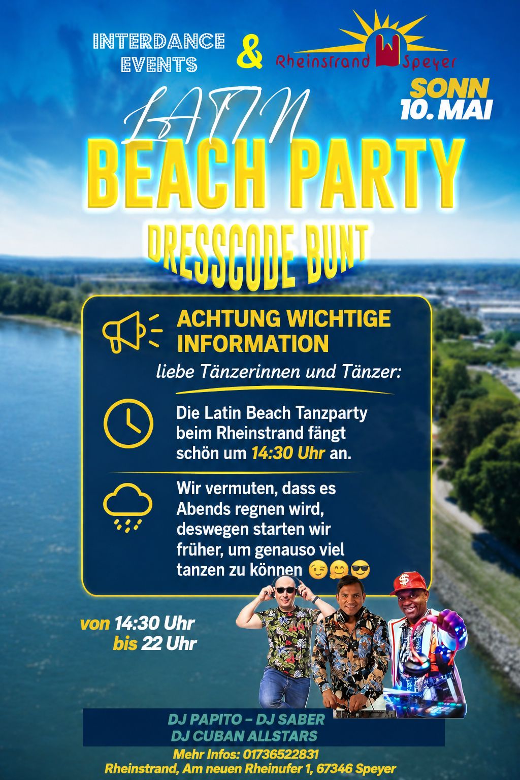 Latin Beach Party - Open Air in Speyer ⭐️ 10. MAI 2026⭐️