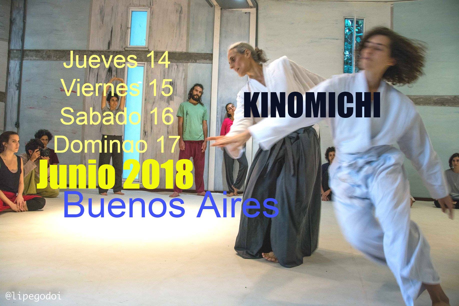 Kinomichi en Buenos Aires con Christiana Cavalcanti (Brasil)