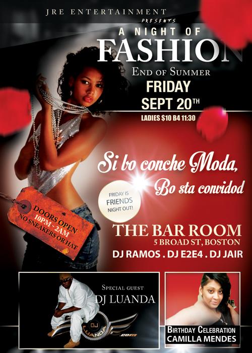 JRE ENTER PRESENTS: A NIGHT OF FASHION