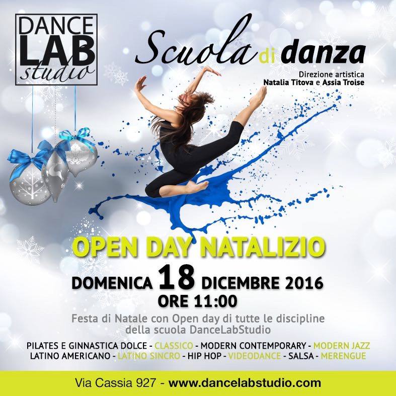 Festa DanceLab "Open Day Natalizio" 2016