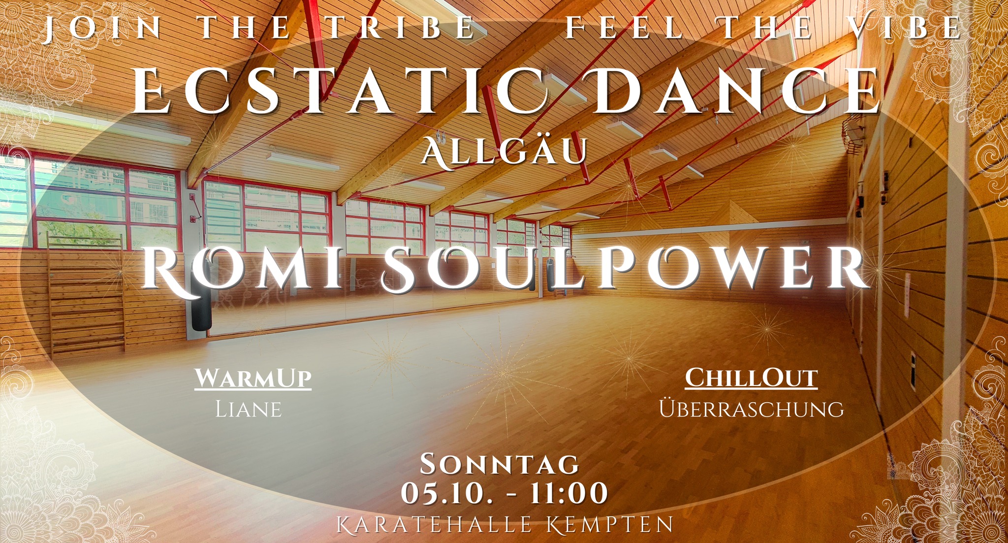 Ecstatic Dance Allgäu Sonntag mit Romi Soulpower
