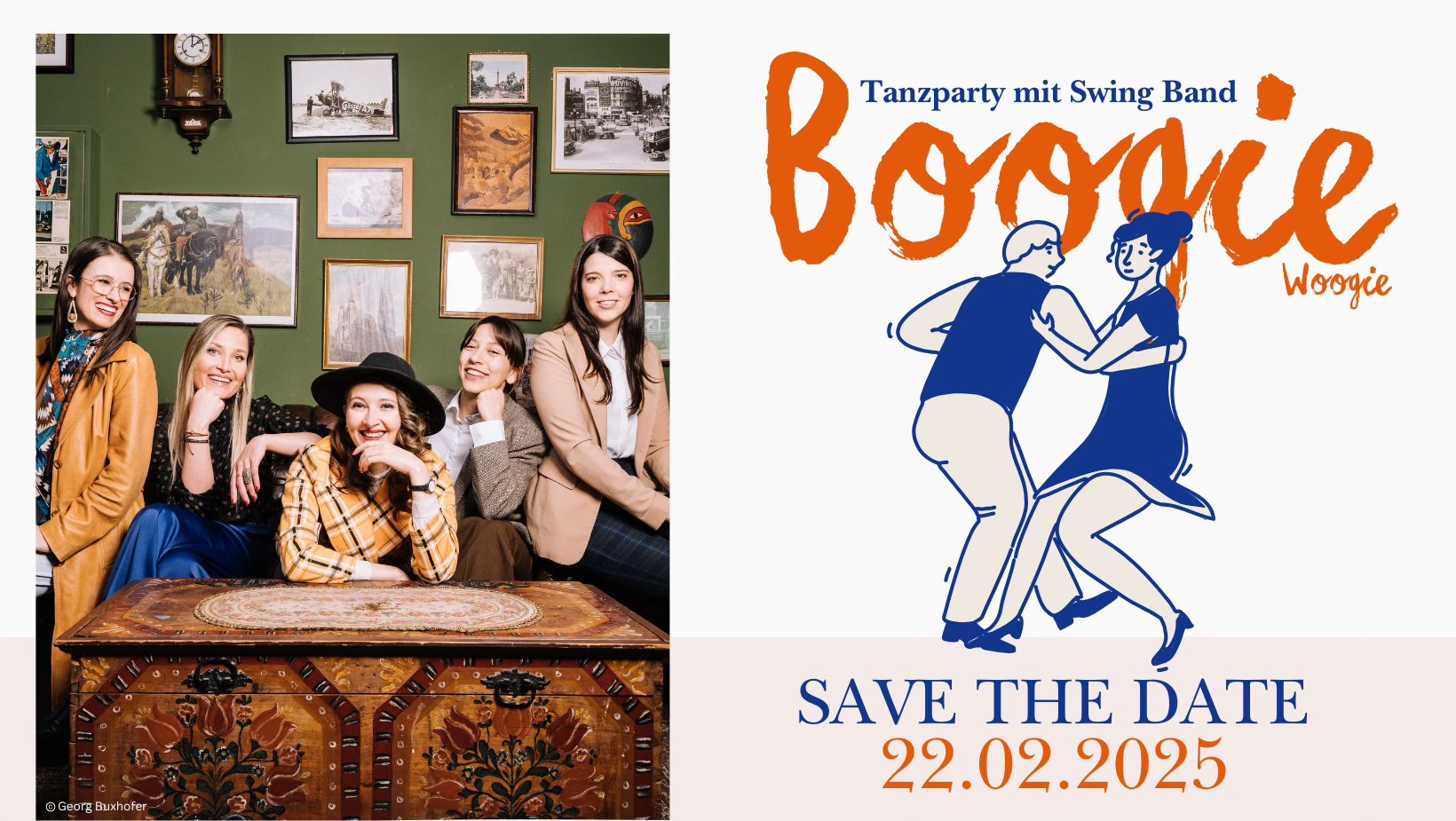 Tanzparty mit Swing Band