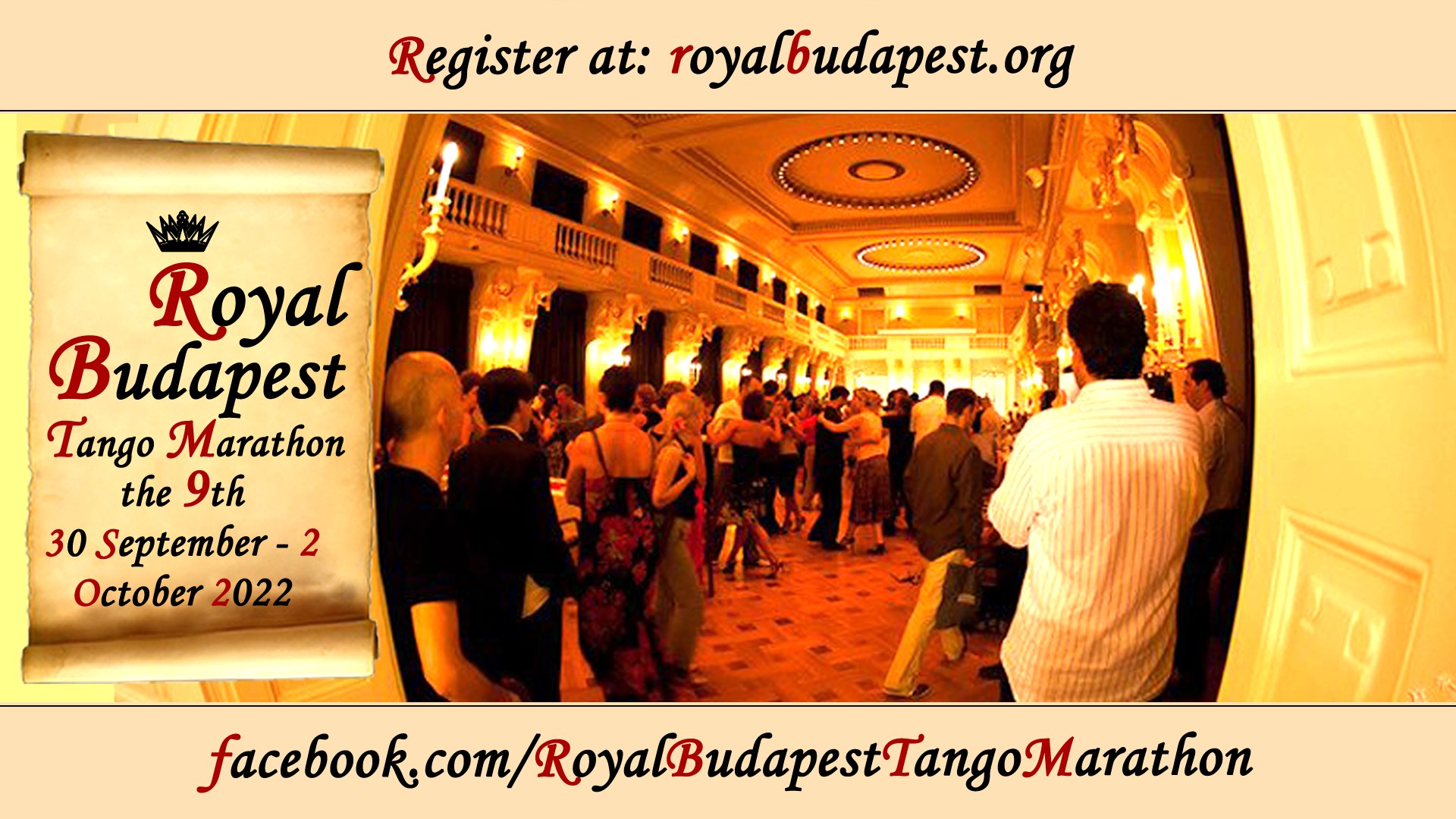 9th Royal Budapest Tango Marathon 30 September - 2 October 2022
