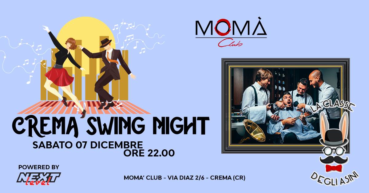 Crema Swing Night (Lindy Hop dance) con La Classe degli Asini