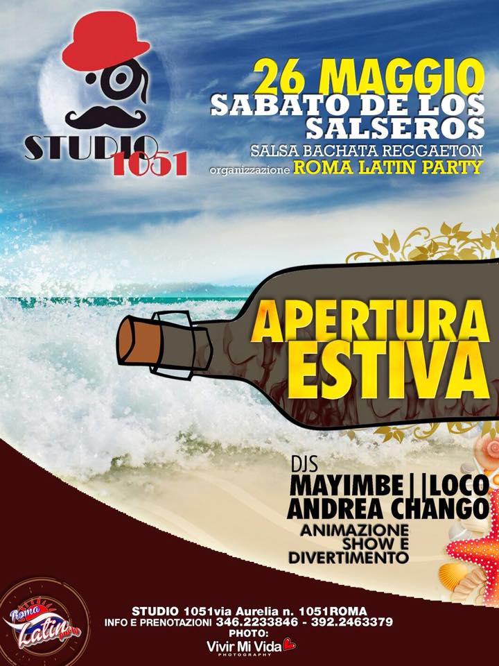 Apertura Estiva STUDIO 1051!