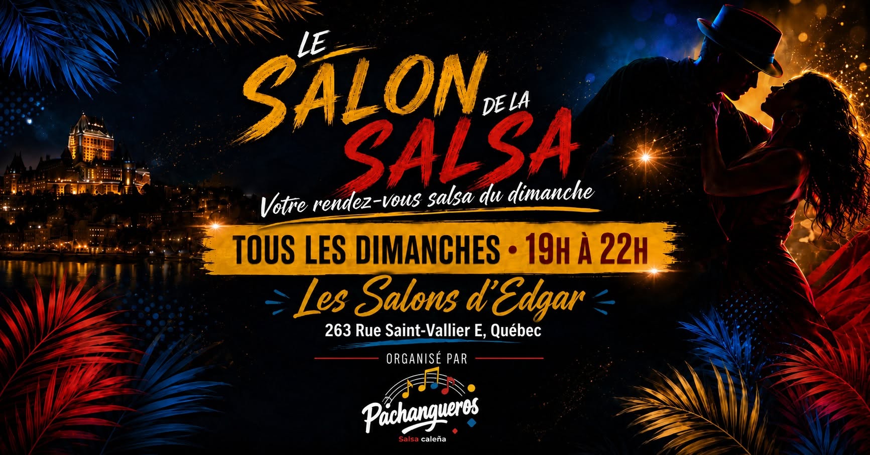 Le Salon de la Salsa au Les Salons d’Edgar ✨