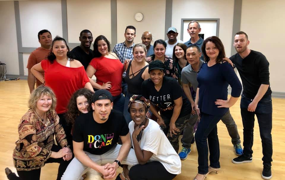 Intermediate Salsa Lessons with Nicole and Pam