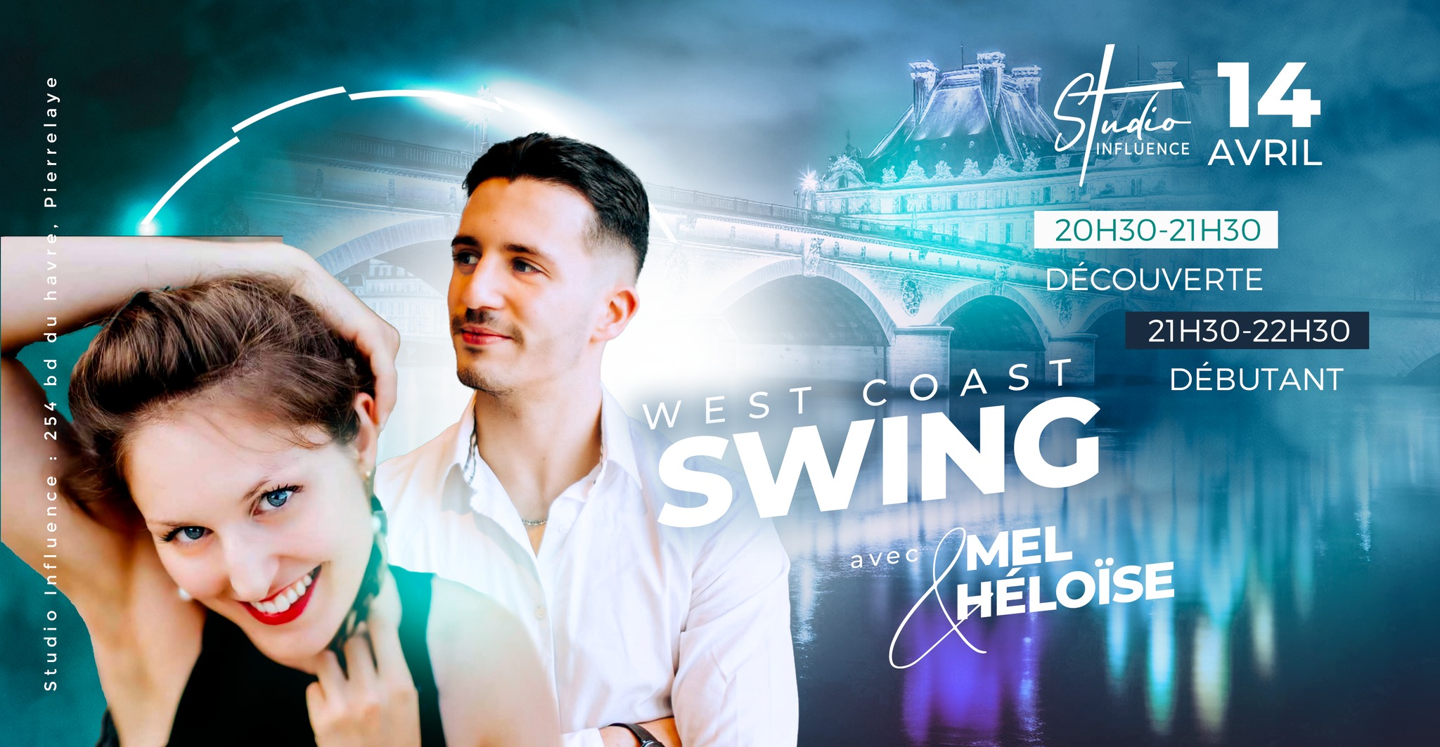STAGE de WEST COAST SWING avec MEL & HELOÏSE