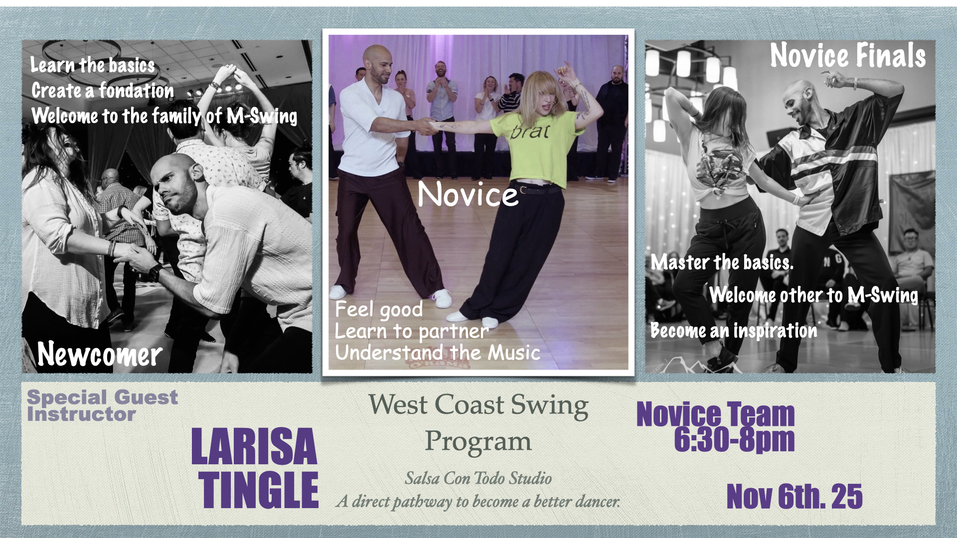 Con Todo Swing Teams Novemeber