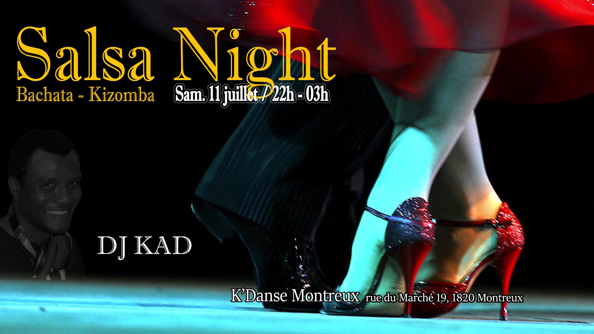 Salsa Night pour les danseurs, plus Bachata et Kizomba