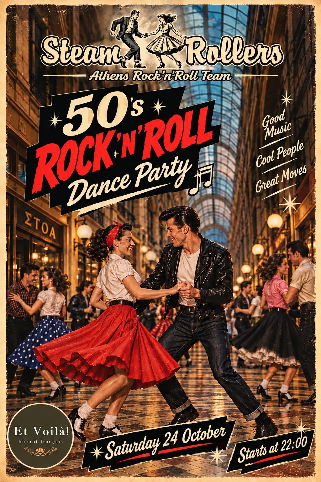 Steam Rollers 50s Rock n Roll Dance Party