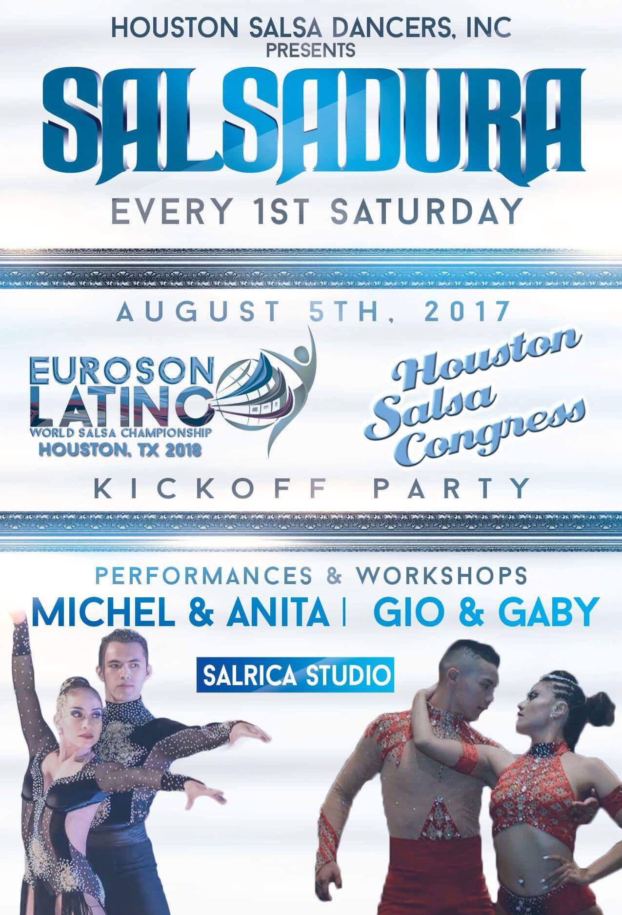 SalsaDura Saturday HSD Social "ROAD to Houston SALSA Congress"