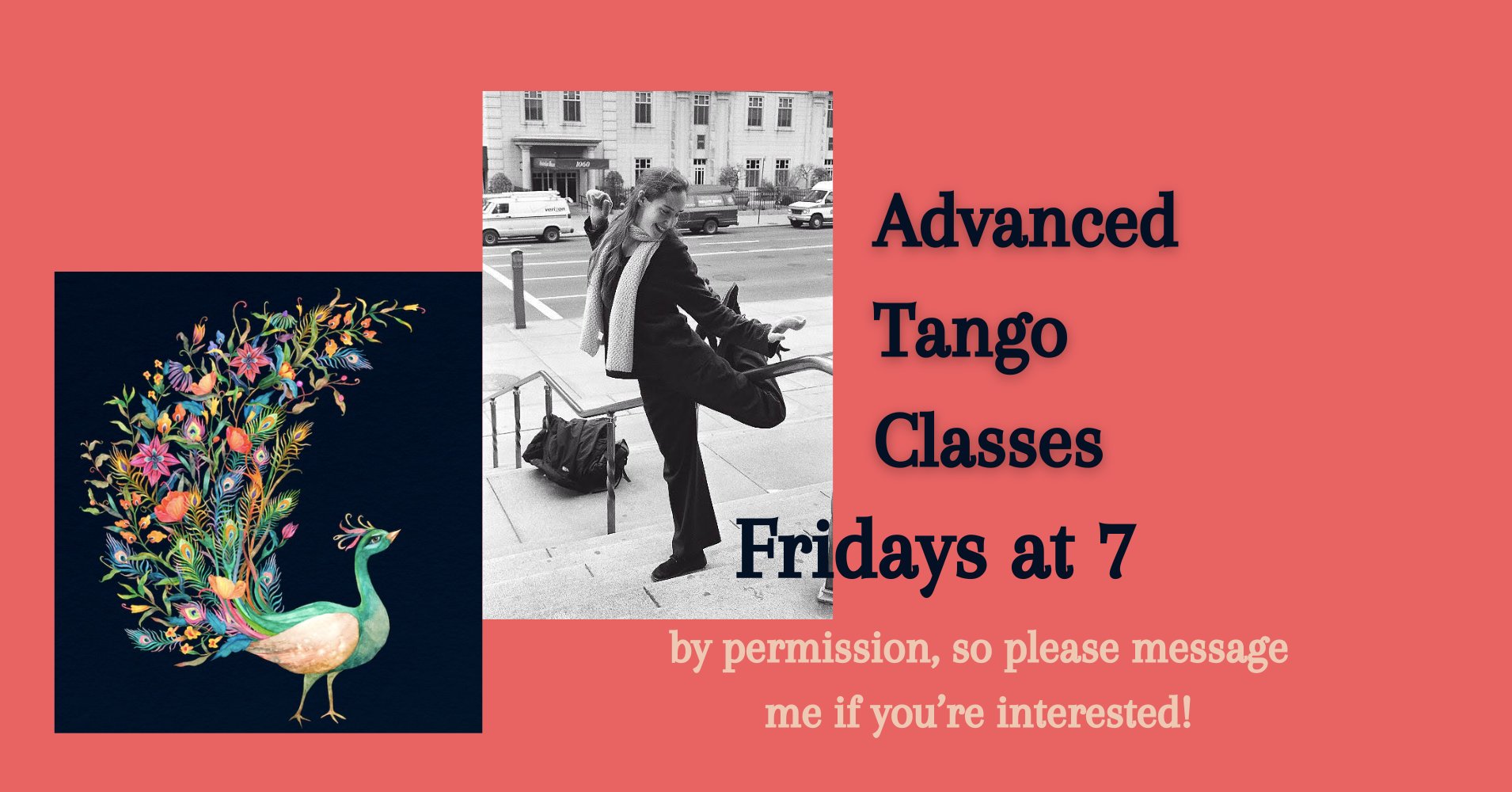 Advanced Tango Class taught by Rebecca!