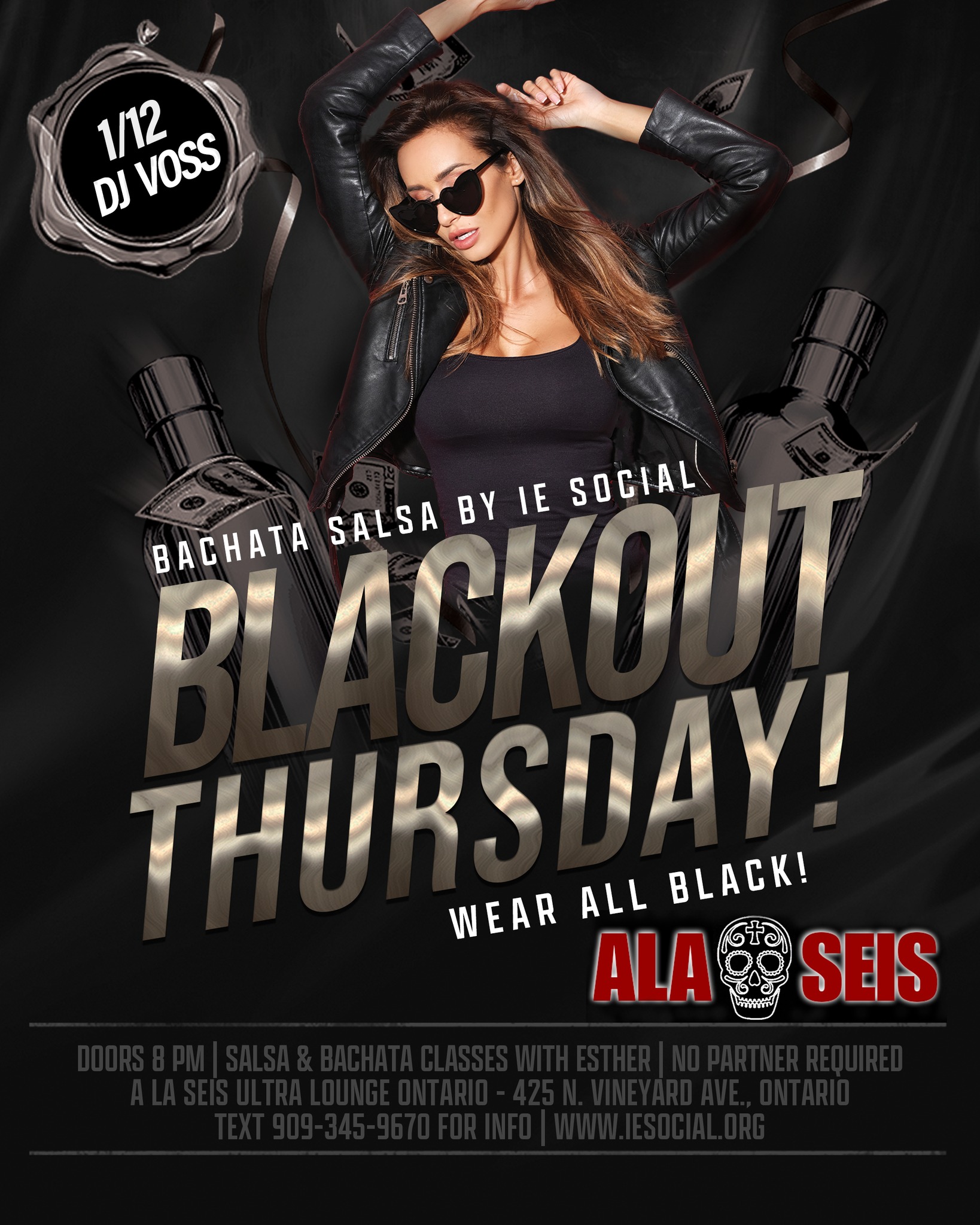 Wear ALL to A La Seis Bachata Salsa Thursdays 1 12