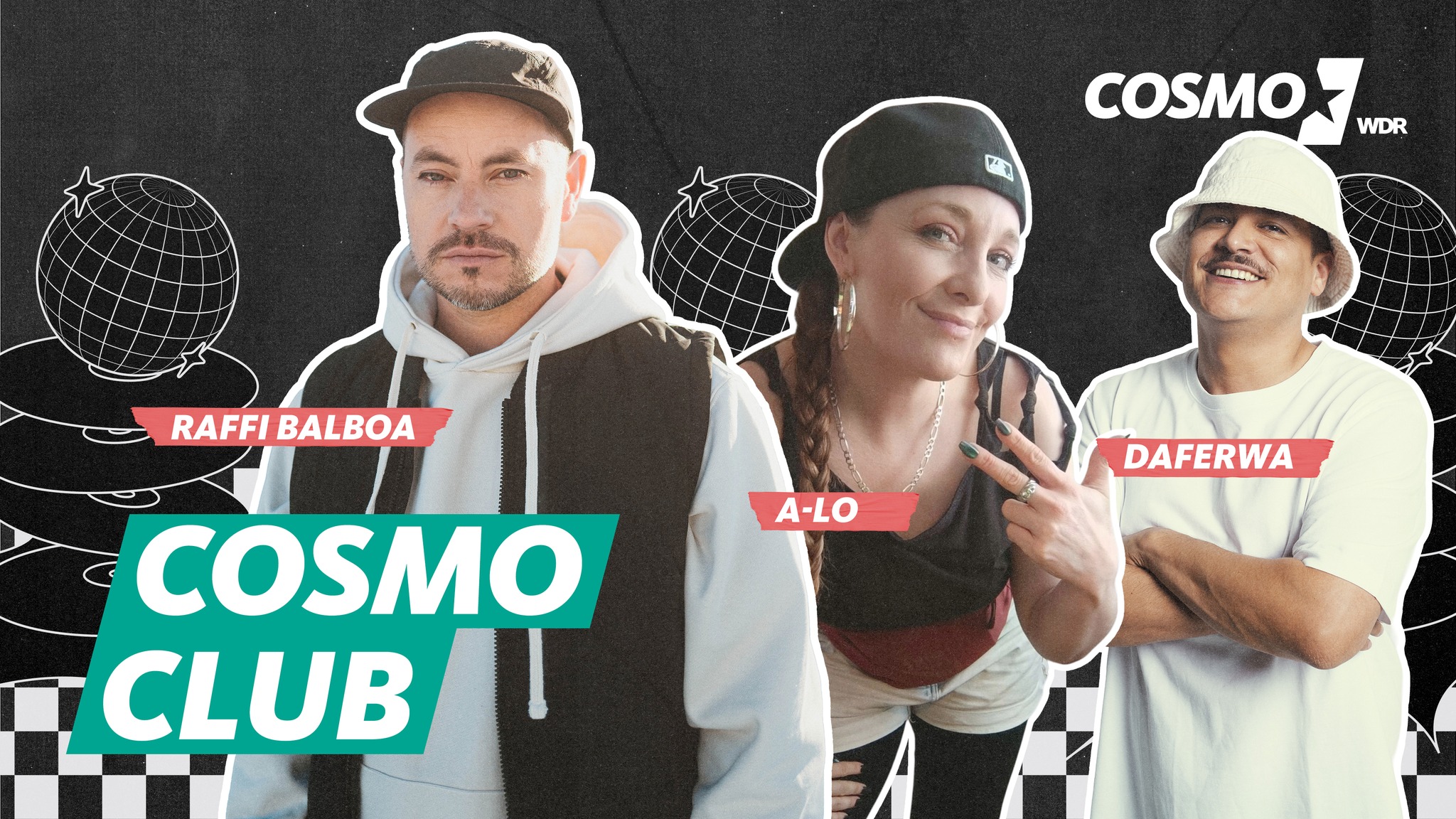 EDD Aftershowparty x COSMO Club feat. Daferwa, A-Lo & Raffi Balboa (OK Kid) + secret Floor