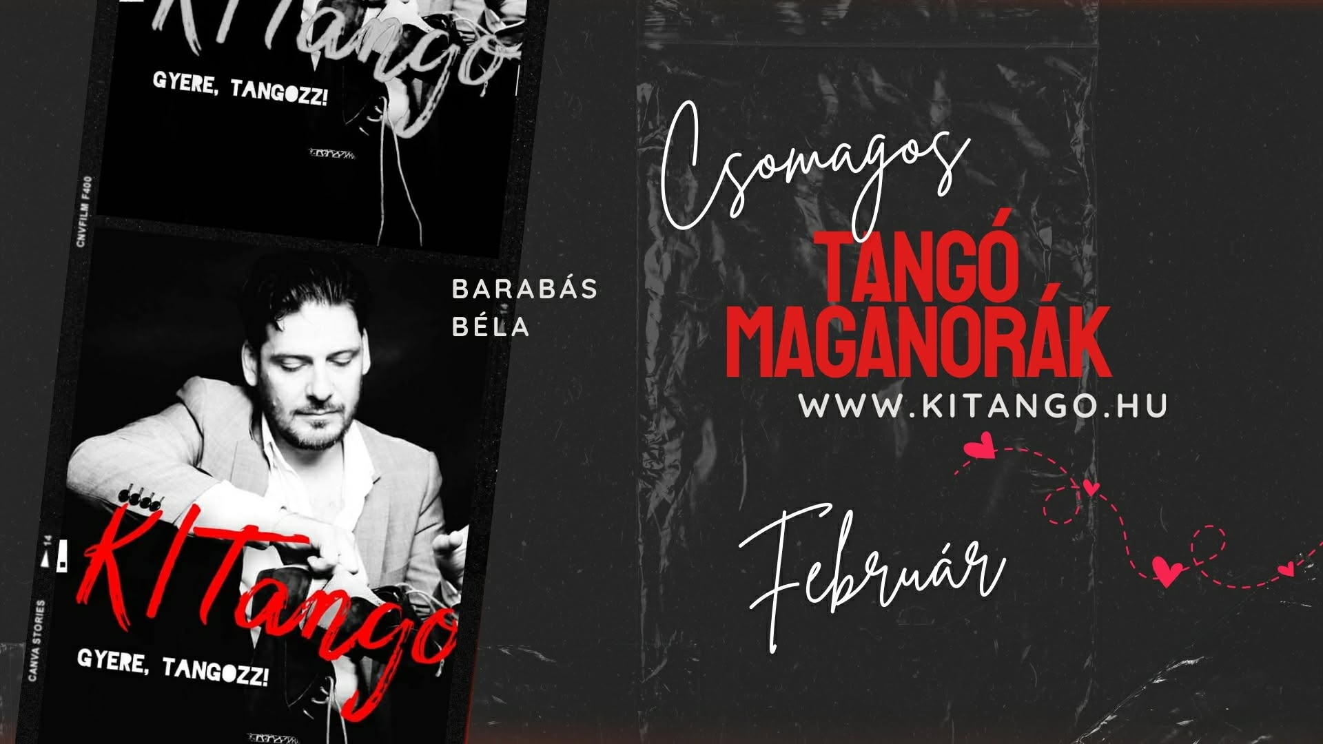 Tangó magánóra csomagok - vol.60 - 2026 február