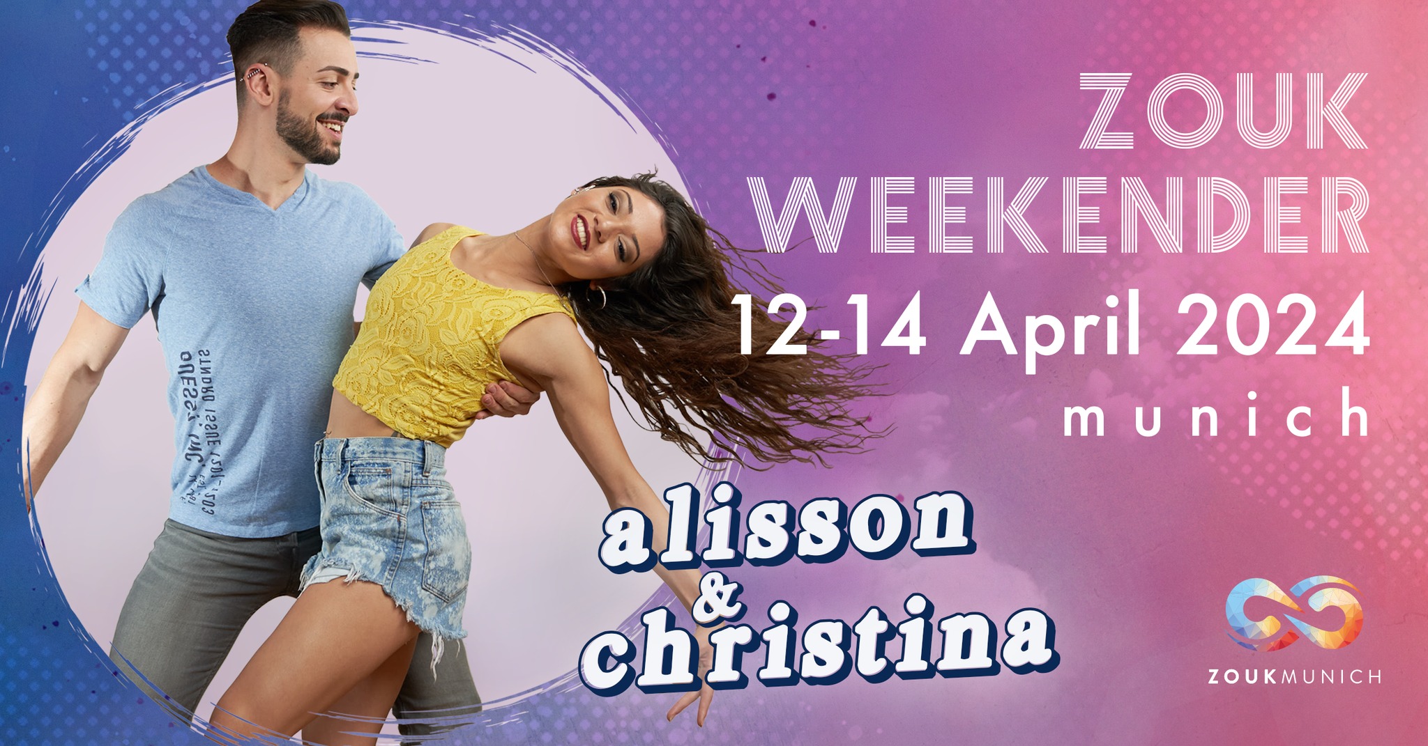 Zouk Weekender with Alisson & Christina 12-14 Apr 2024
