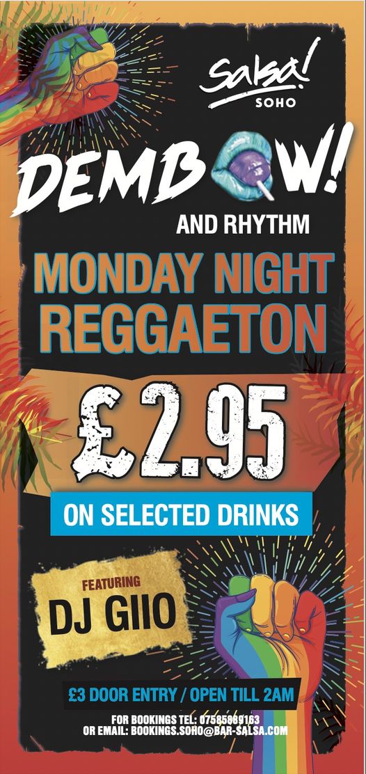 Mondays at Salsa