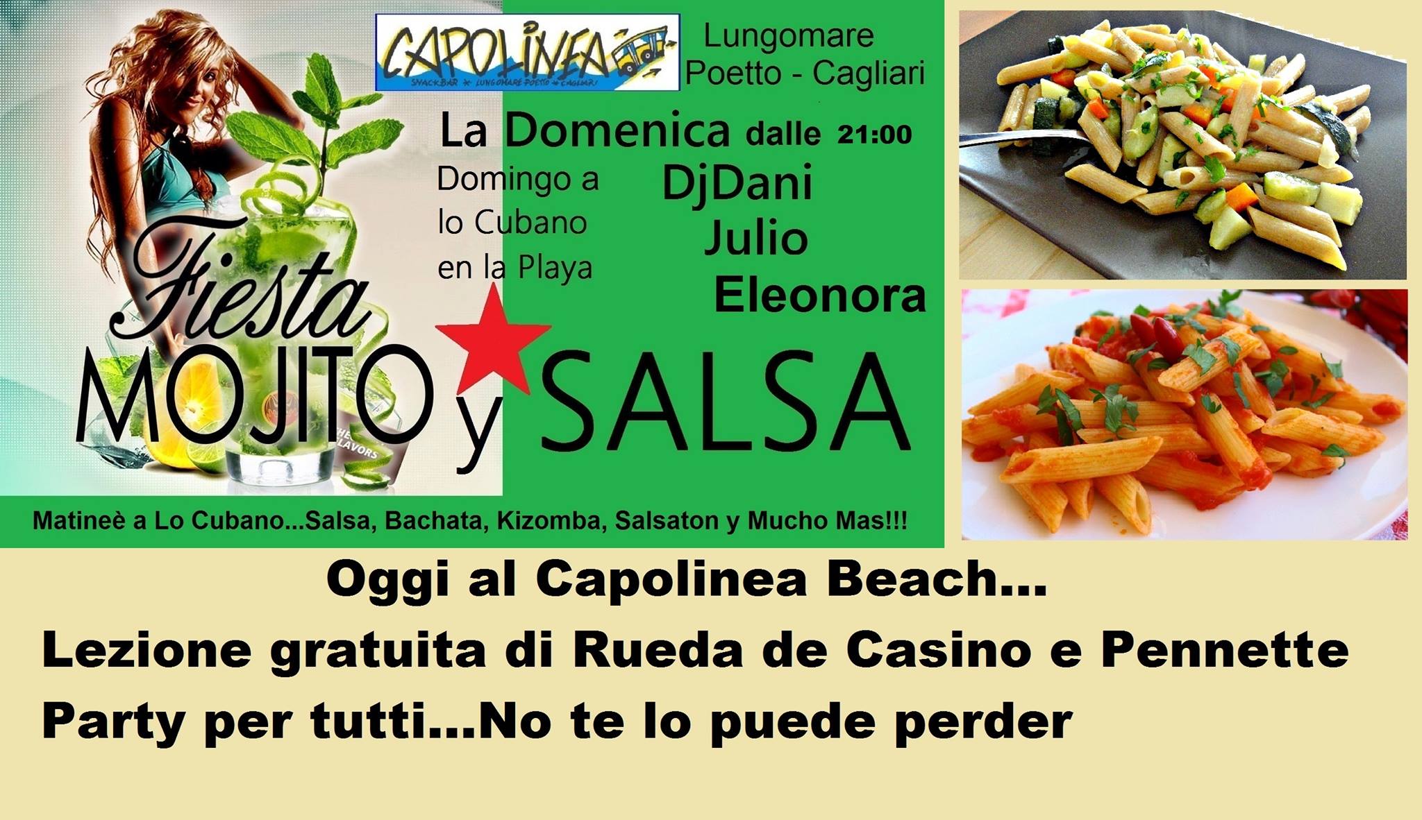 El Domingo a Lo Cubano al Capolinea Beach