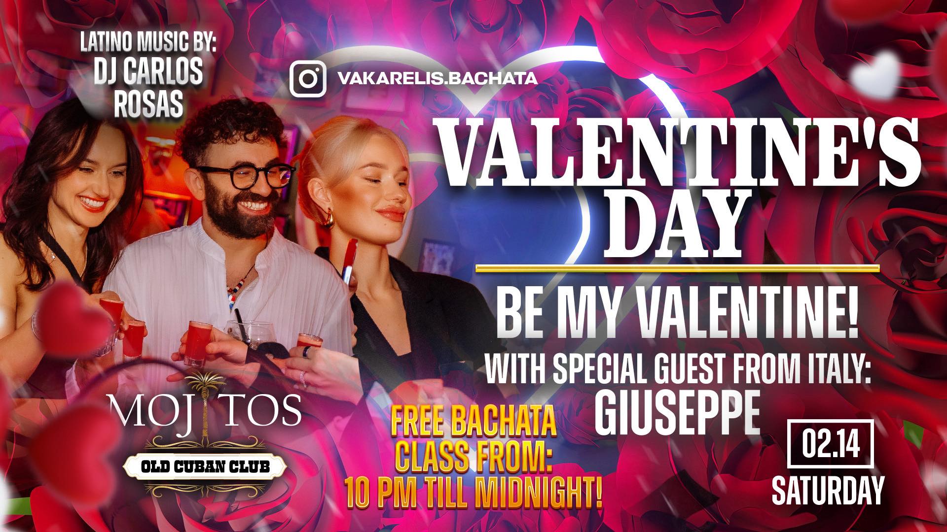 2026 02 14 ❤️ MOJITOS VALENTINES DAY together with GIUSEPPE!