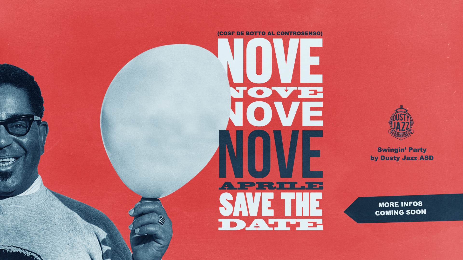 Swingin' Party with Dusty Jazz ASD - SAVE THE DATE