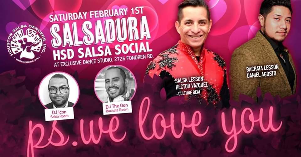 PS We Love You - HSD SalsaDura Saturday Social