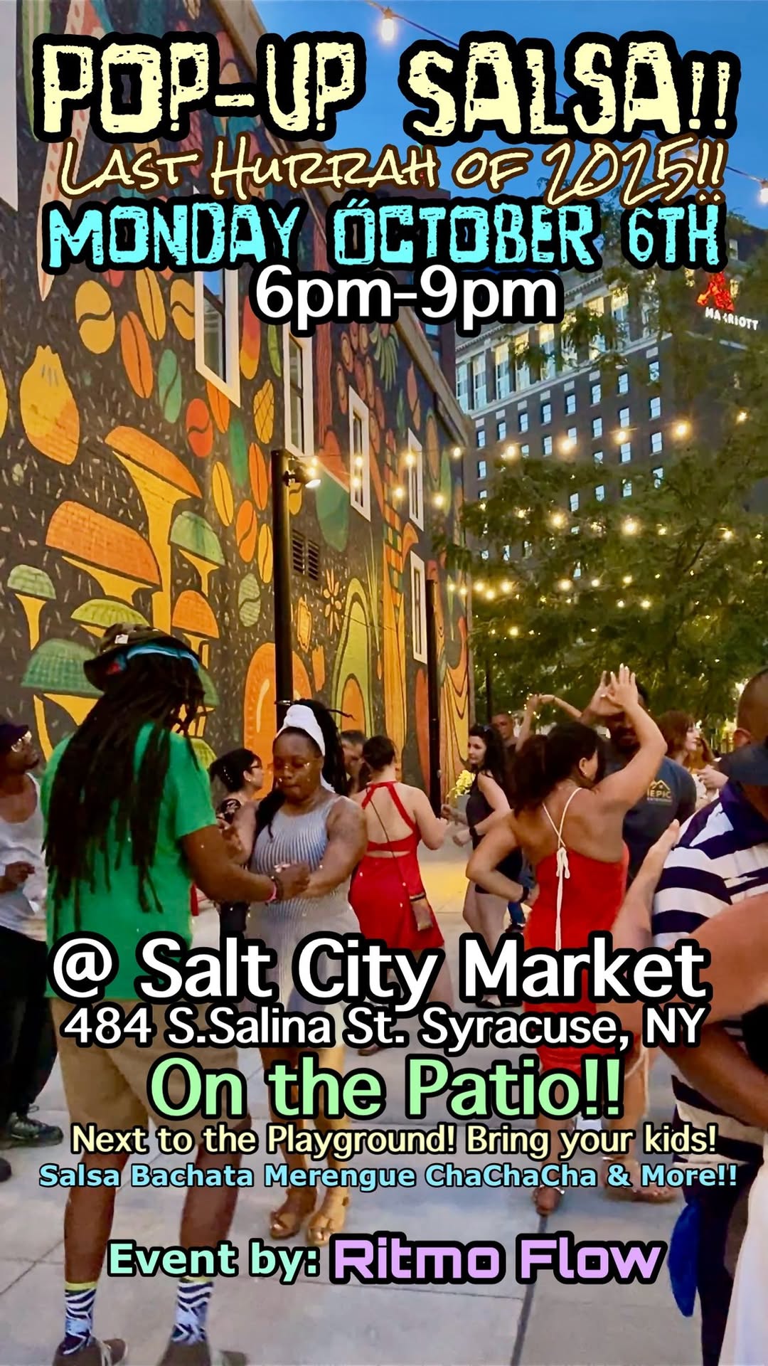 Pop-Up Salsa at Salt City Market - Last Hurrah of 2025!!