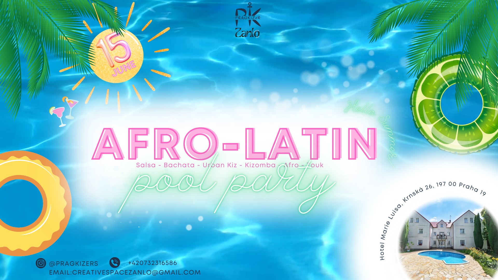 AFRO-LATIN POOL PARTY - HELLO SUMMER