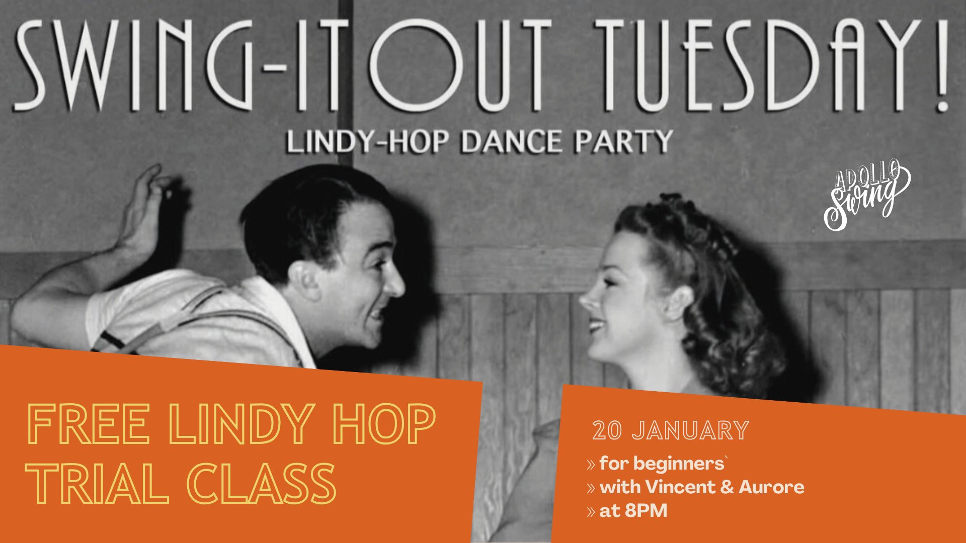 SWING IT OUT TUESDAY! FREE