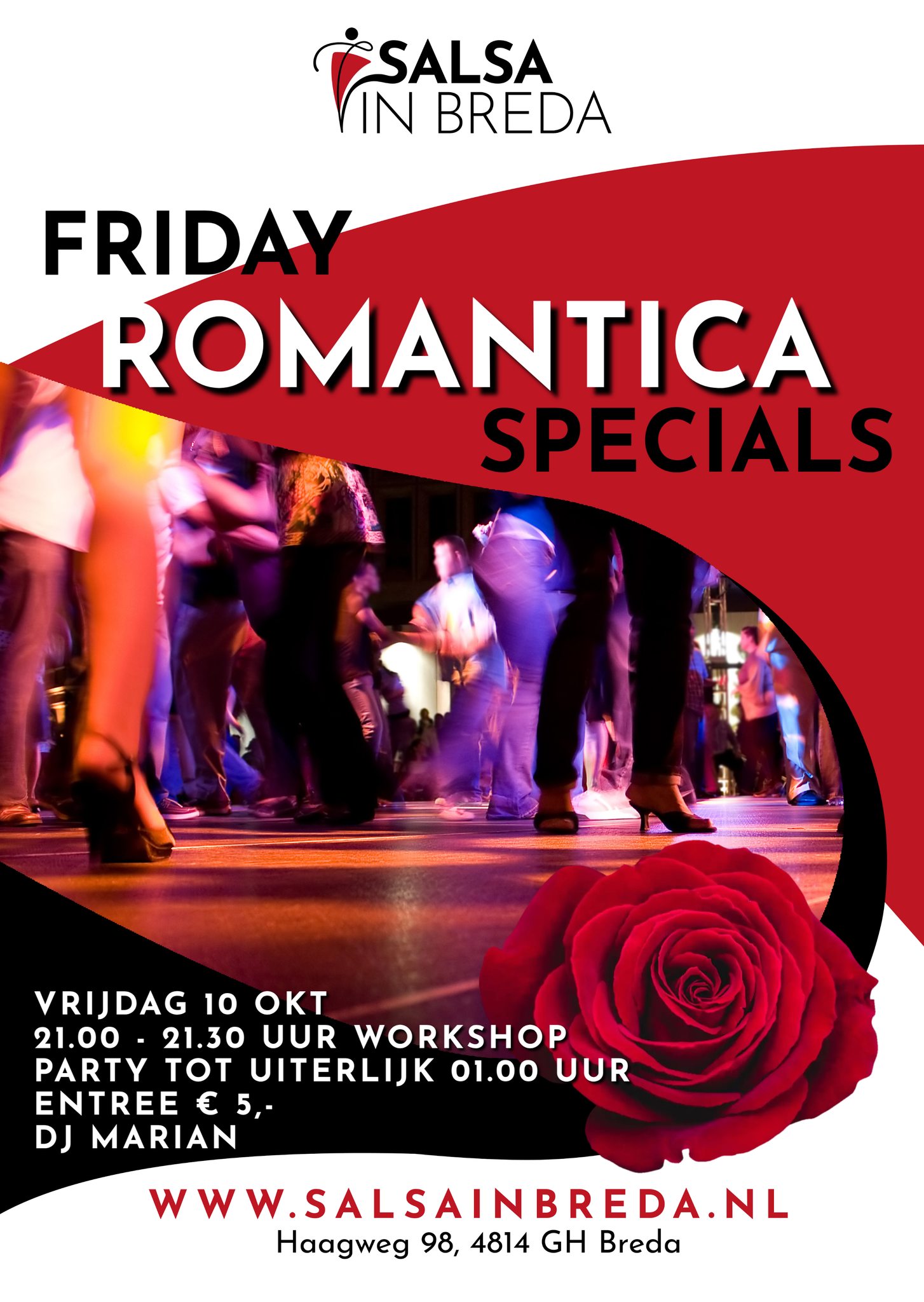 SALSA ROMANTICA Friday Specials Dansschool Salsa in Breda