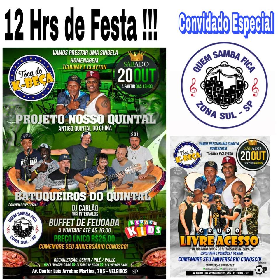 Quem Samba Fica E Deu Samba Na Cabeça
