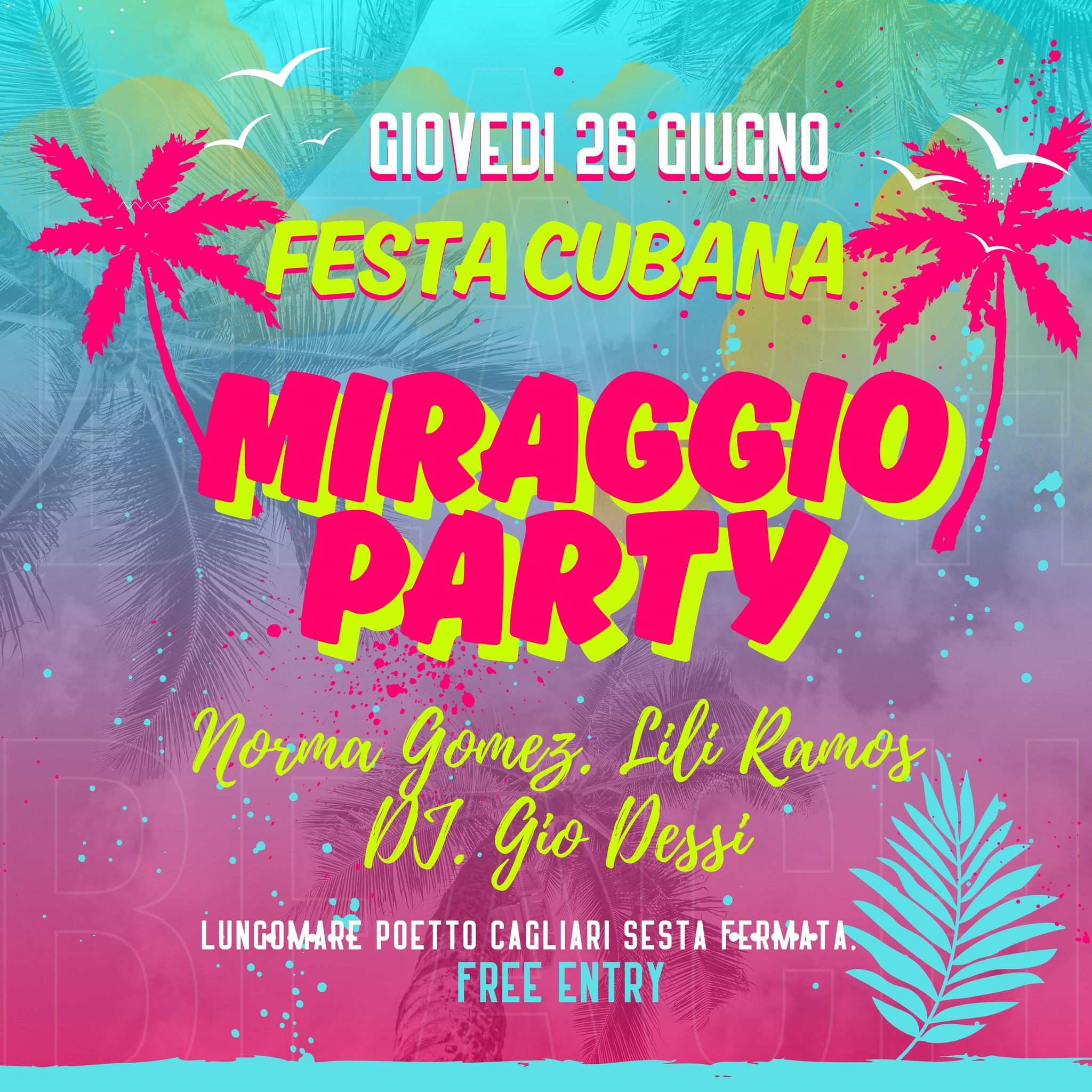 Giovedi Cubano al Miraggio