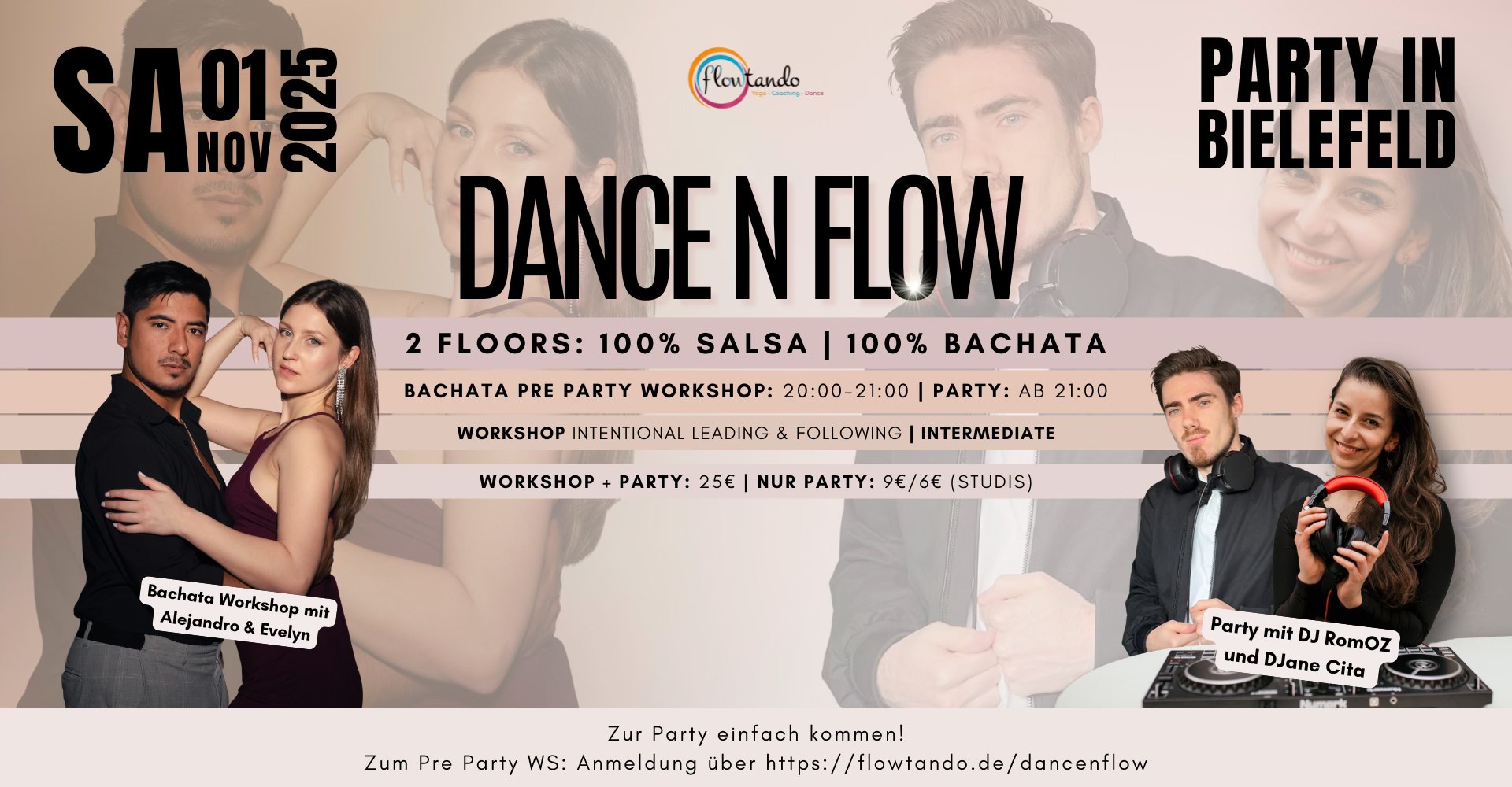 Dance n Flow - Bachata mit Alejandro & Evelyn