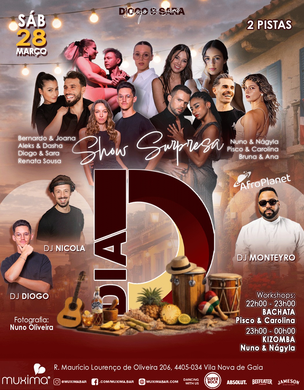 Dia D :: FESTA AFRO-LATINA :: 28 Março