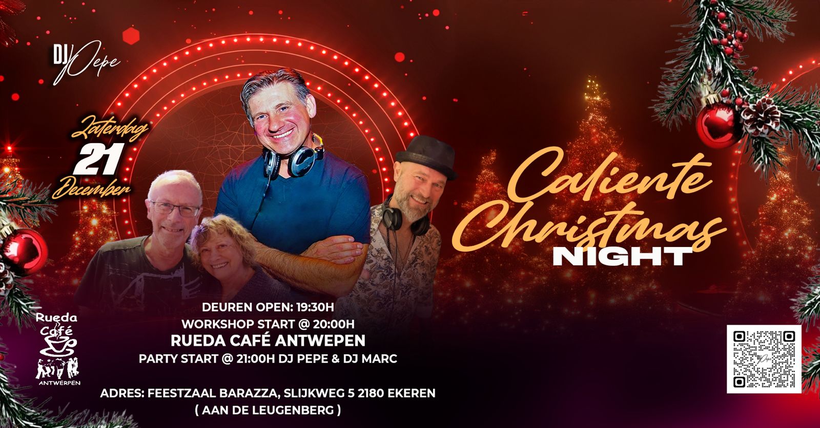 SALSA CALIENTE CHRISTMAS special @ Barazza Ekeren