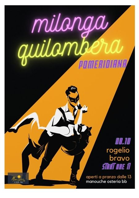 MILONGA QUILOMBERA la pomeridiana 08 10