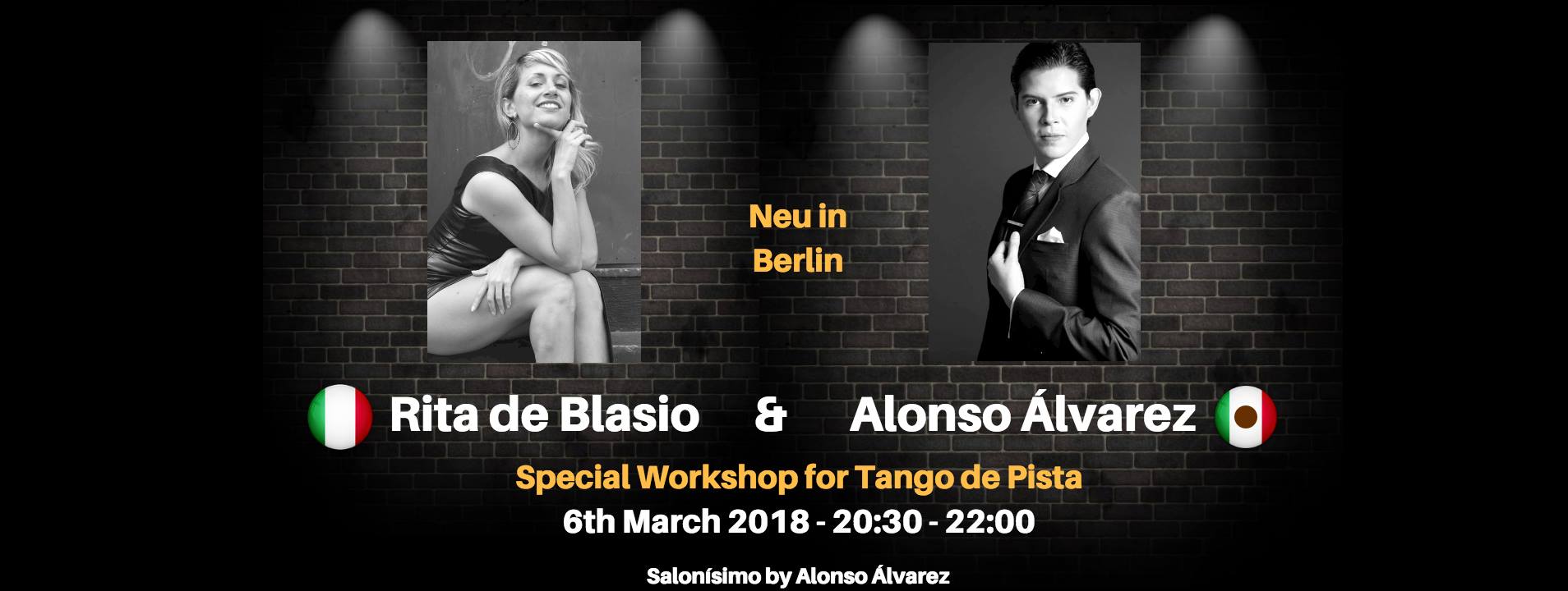 2ND Advanced Figures Workshop for Tango de Pista