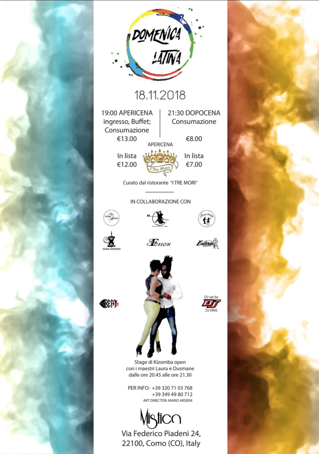 18.11.2018 DOMENICA LATINA MISTICA CLUB