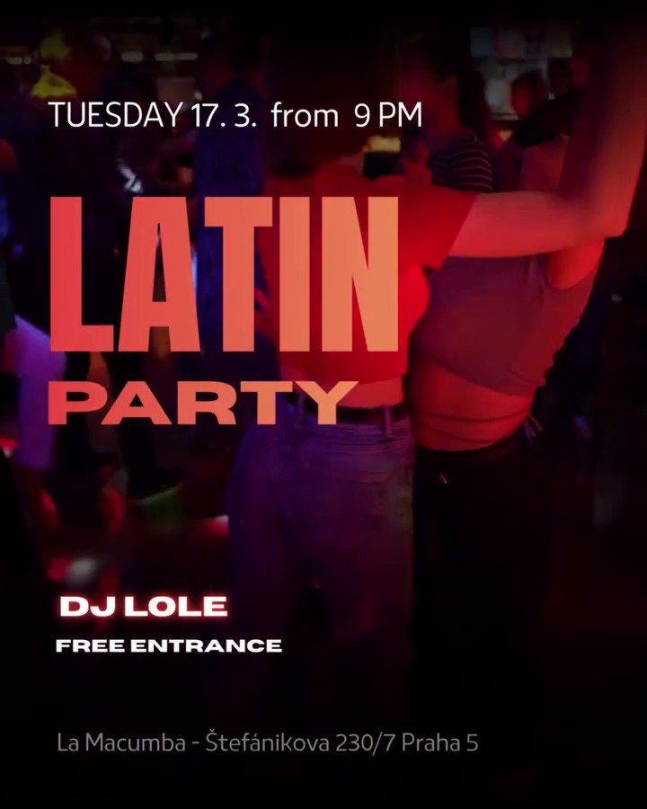 Tuesday Latin night Free entry DJ Lole 🔥