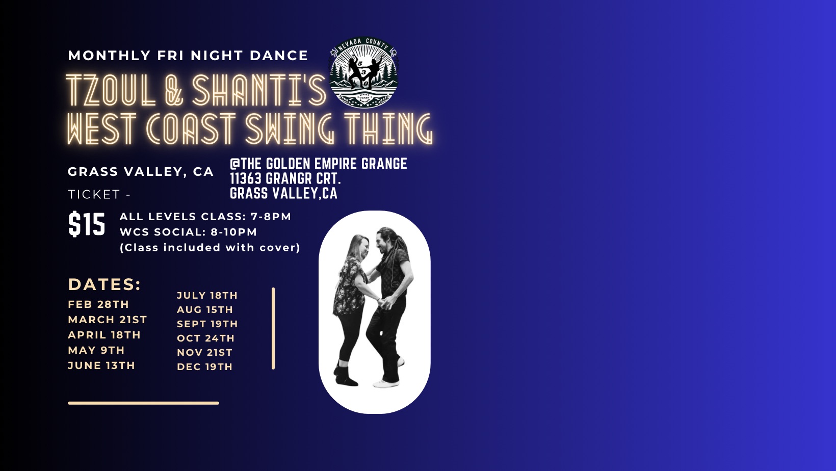 Tzoul & Shanti’s West Coast Swing Thing