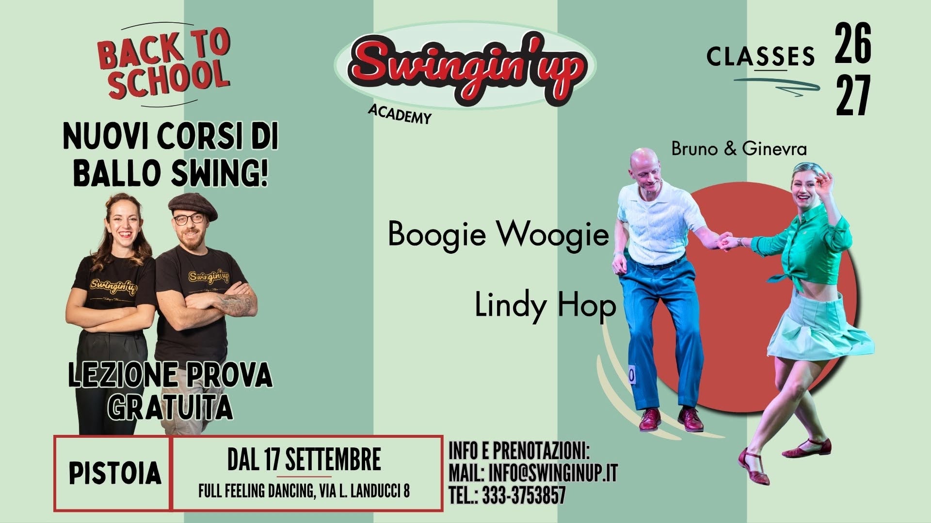 Nuovi Corsi 2026 2027 Swingin'up_PISTOIA