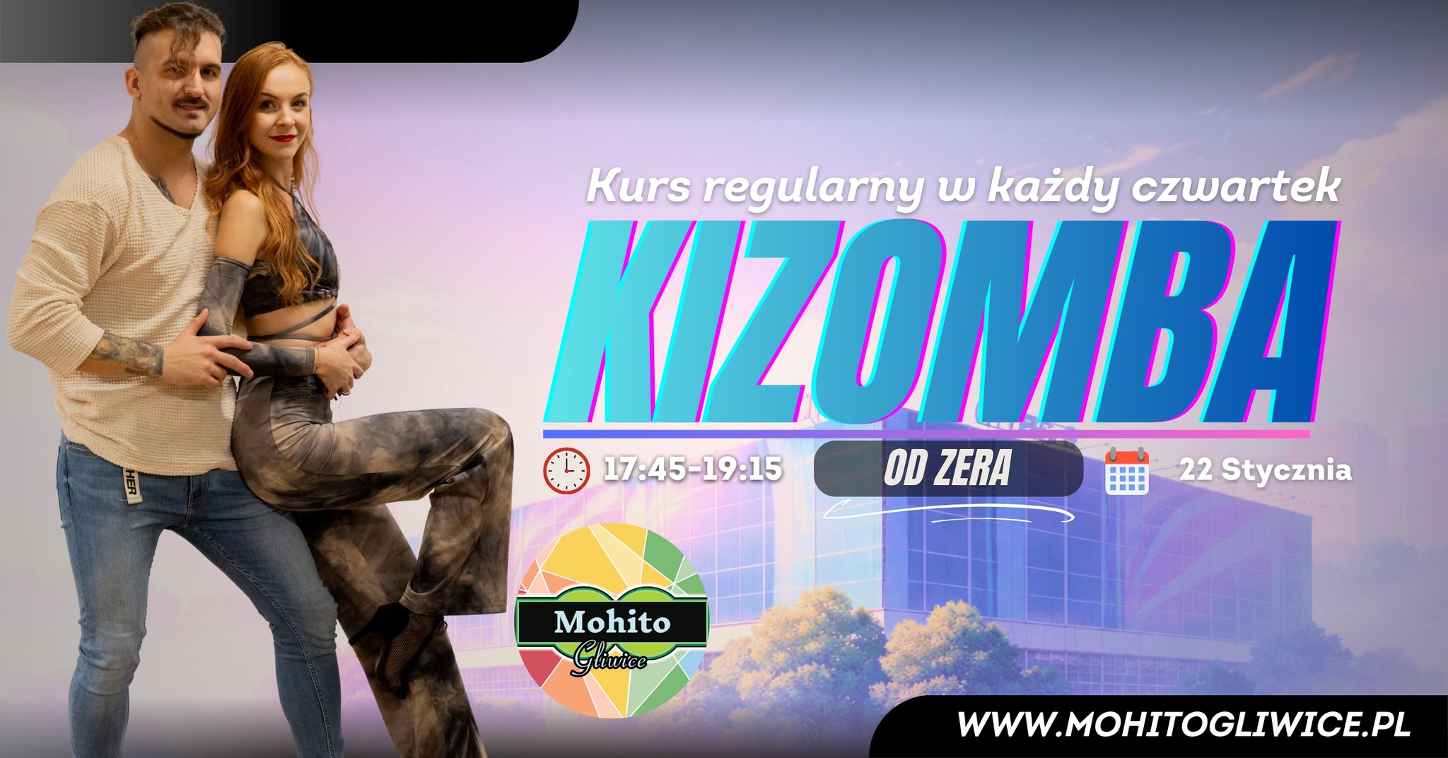 KIZOMBA OD ZERA Z VIKI I SEBĄ W SZKOLE TAŃCA MOHITO