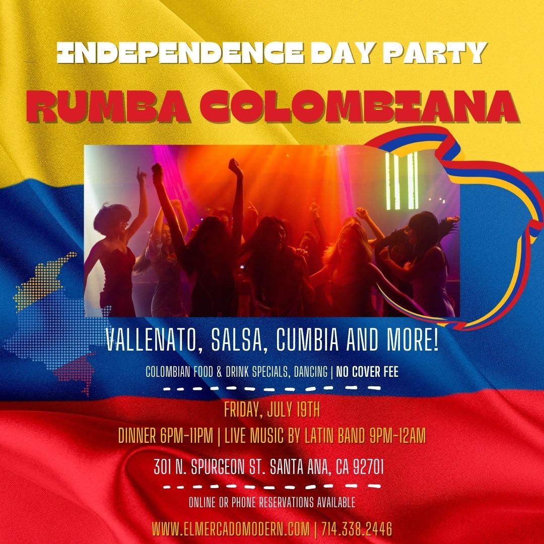 Rumba Colombia for Independence Day