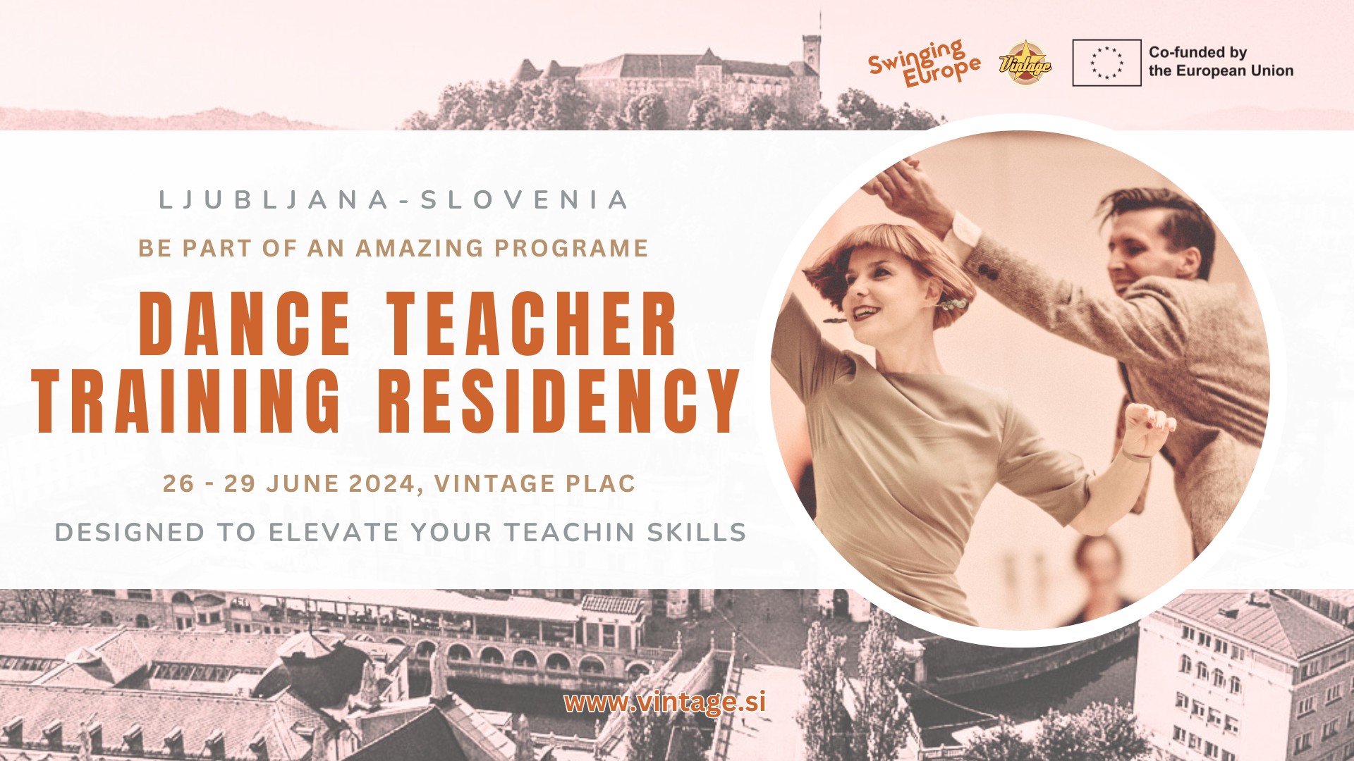 DANCE TEACHER TRAINING RESIDENCY IN LJUBLJANA