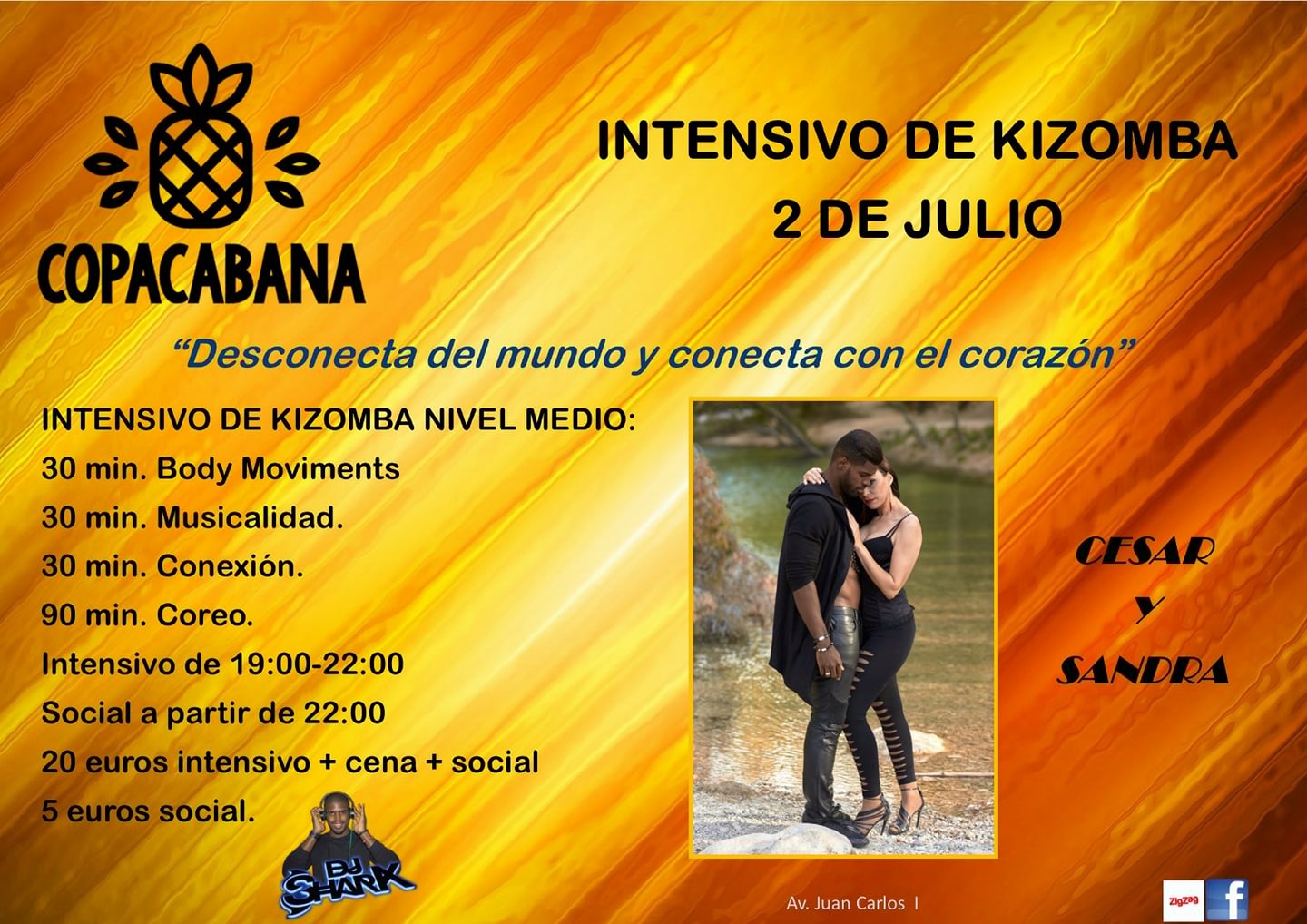 Intensivo de Kizomba Cesar & Sandra