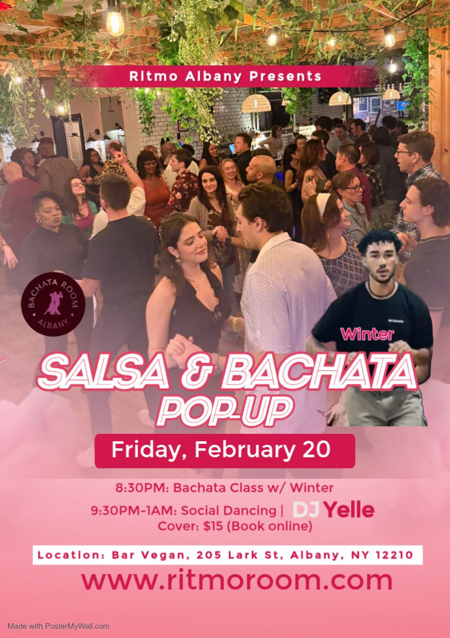 Salsa and Bachata Pop-Up at Bar Vegan๐๐ป