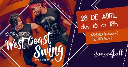 Workshop de West Coast Swing dance4all
