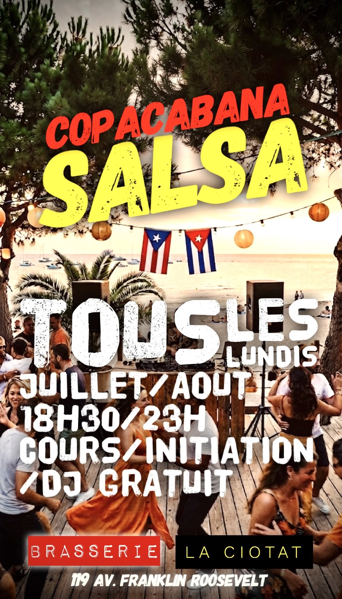 Lundi Salsa Ô Copacabana