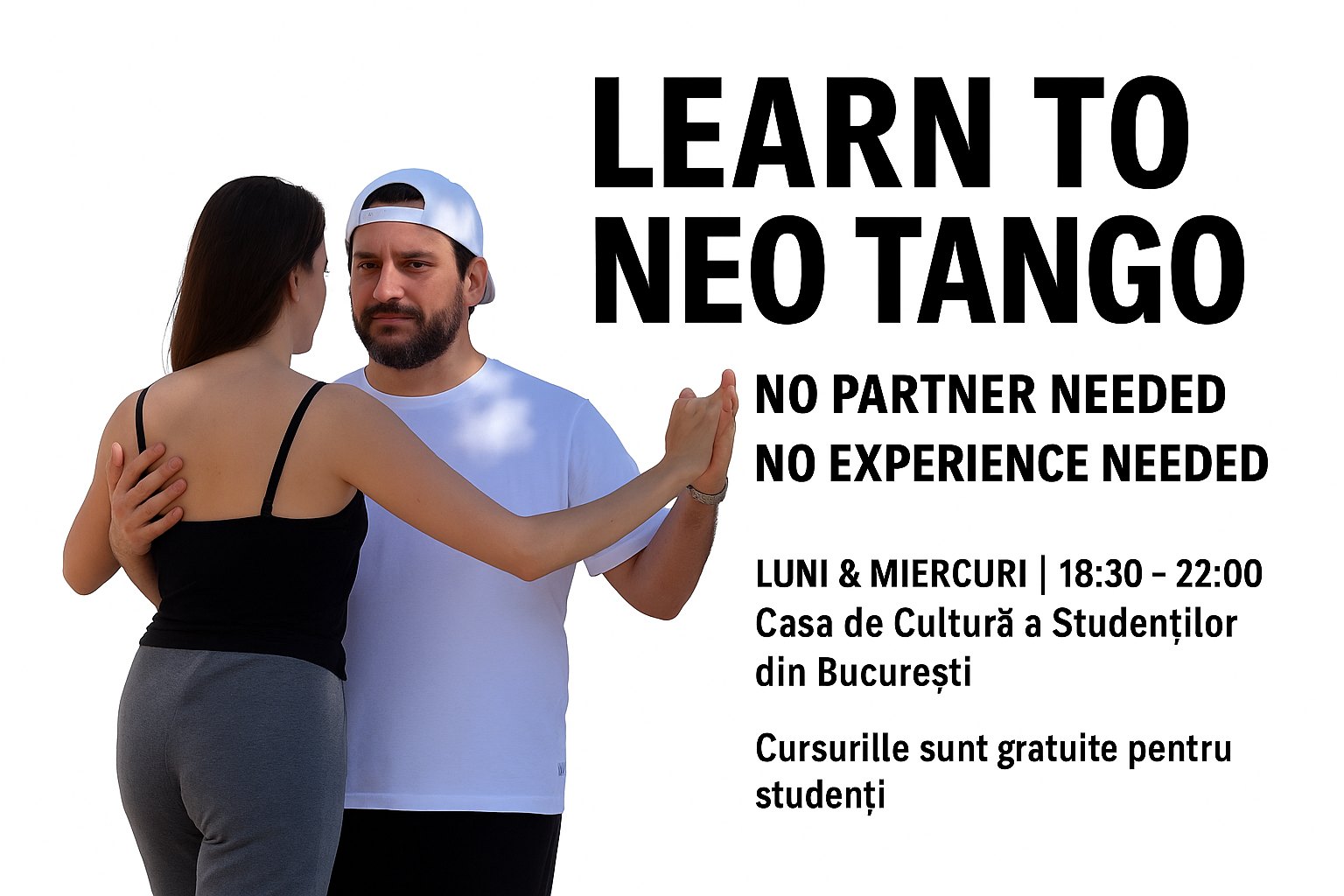 Neo Argentine Tango Bucharest Course & Practice Mon & Wed